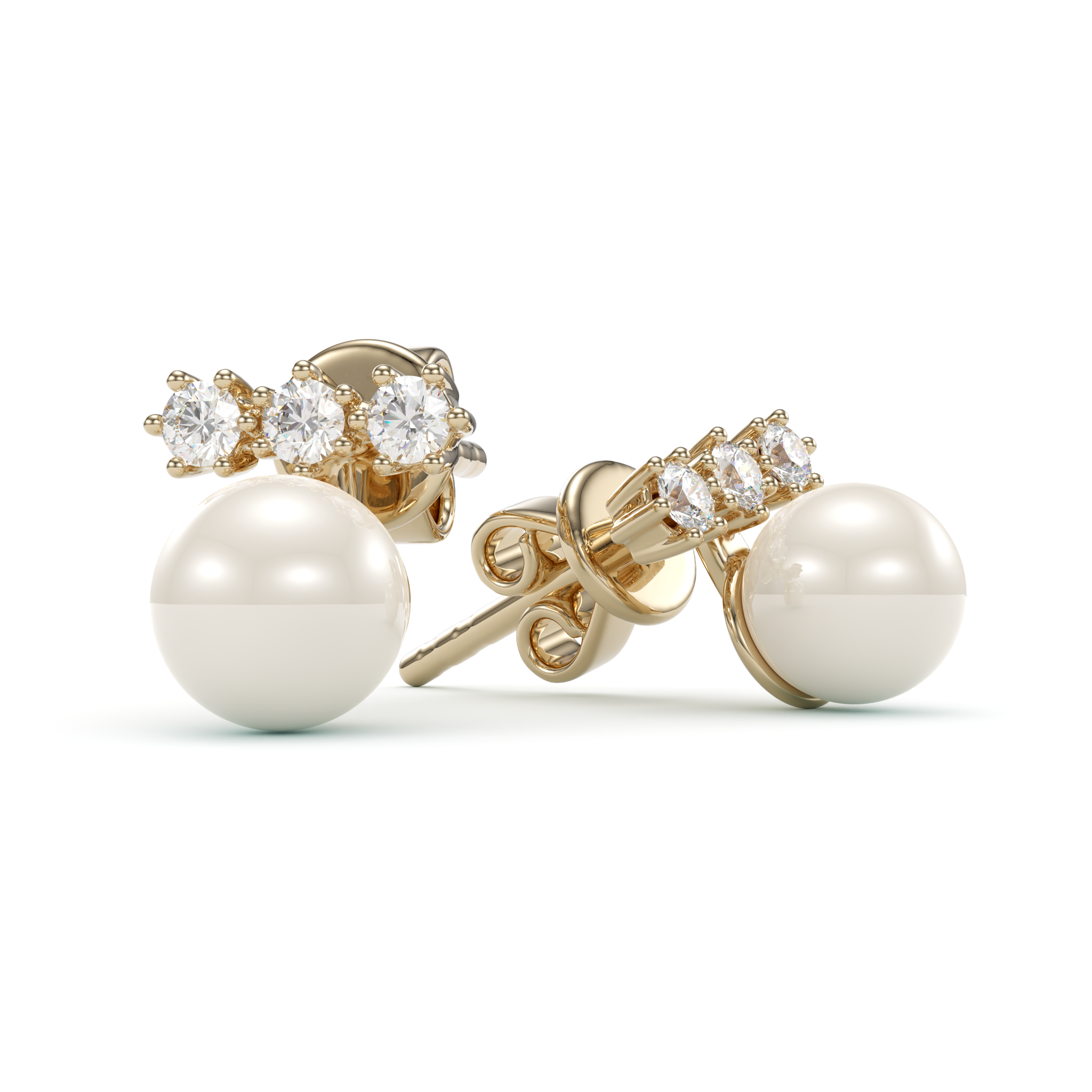 Khuyên tai ngọc trai DDJ02